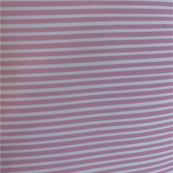 Lilly Pulitzer 18 x 18 Indoor Outdoor Pillow New Floral LacePink White Stripe - Picture 5 of 8